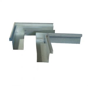 ESCUADRA CANAL ZINCALUM 33CM